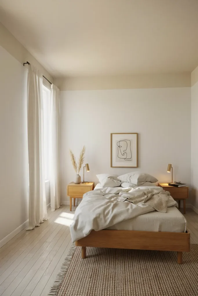 Painted Accent Ceiling