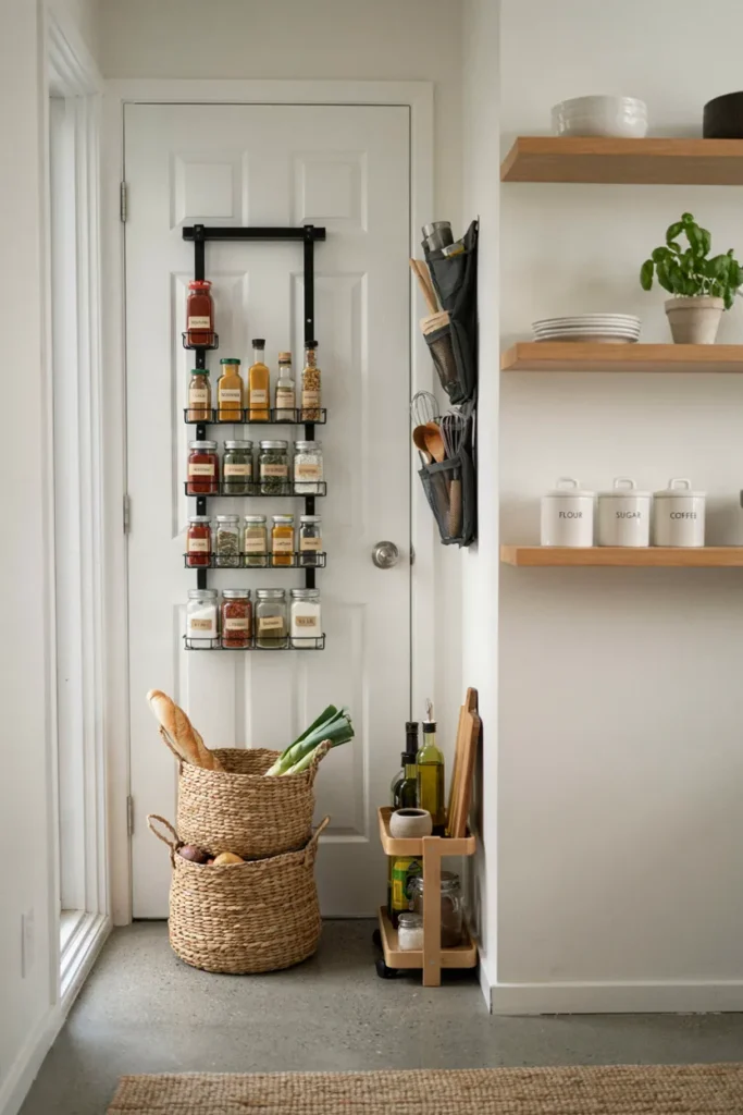 Pantry Door Storage Solutions