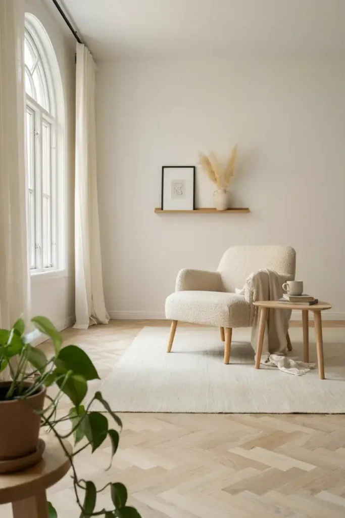 Scandinavian-Inspired Living Room Chair