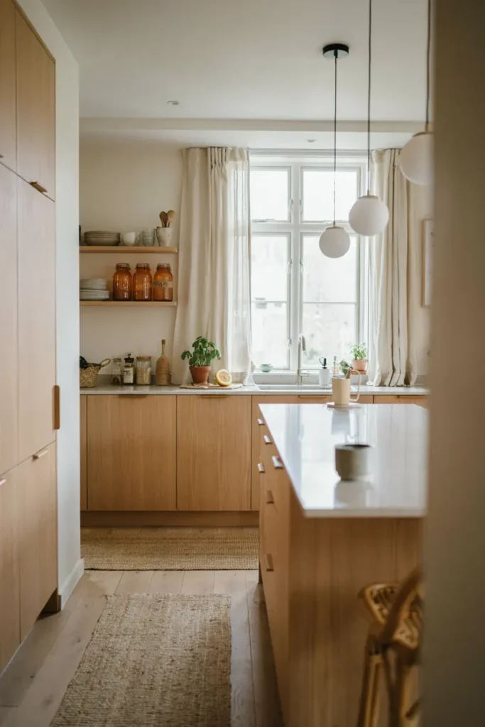 Scandinavian-Inspired Modern Kitchen