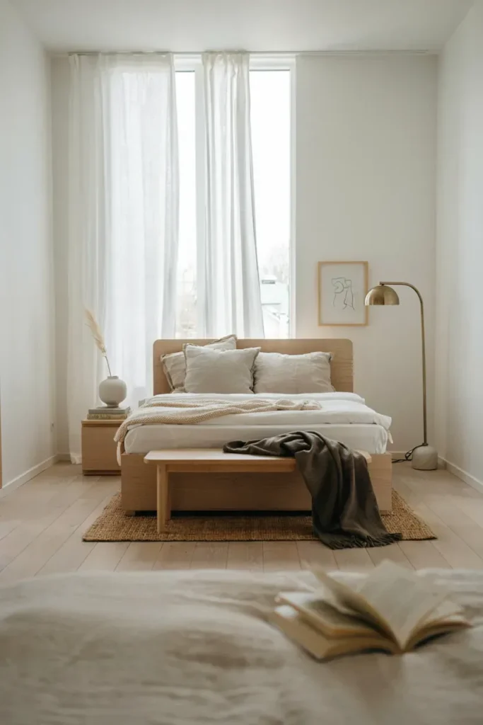 Scandinavian Minimalist Bedroom Inspiration