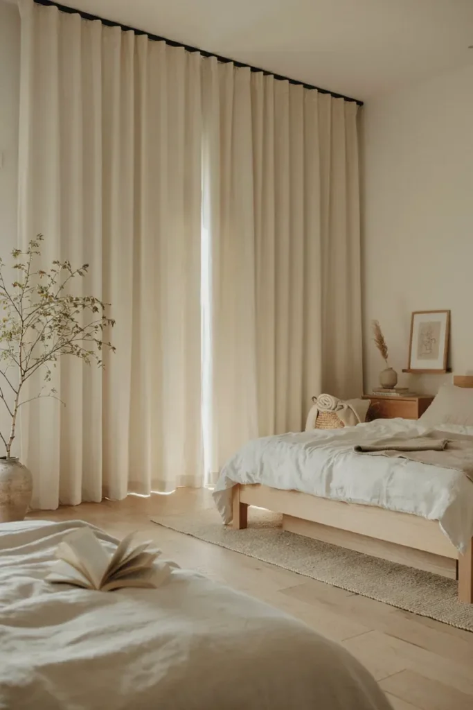 Scandinavian Neutral Blackout Curtains