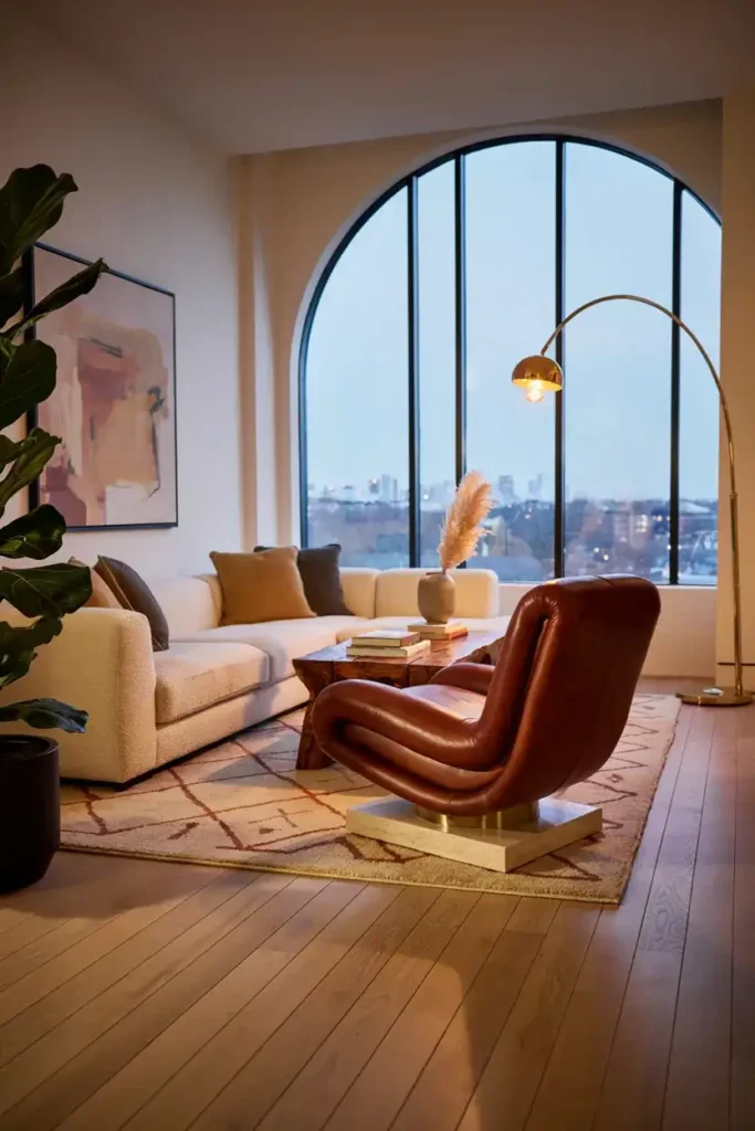 Sculptural Statement Chair for Luxury Interiors