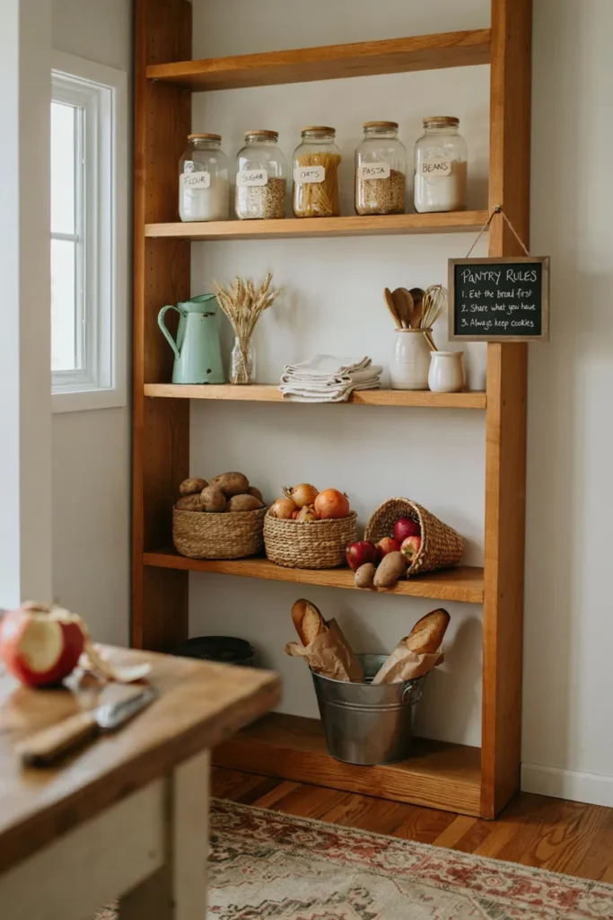 Small Farmhouse Pantry Design