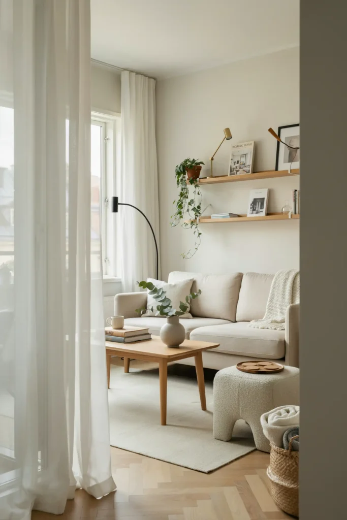 Small Scandinavian Living Room Ideas