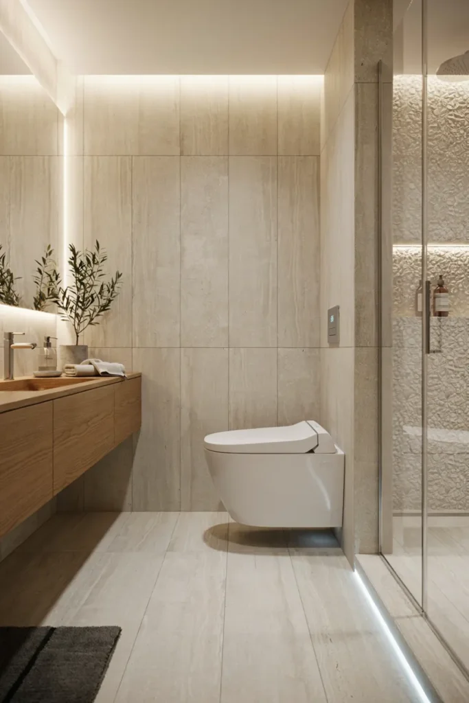  Smart Toilet with Advanced Features
