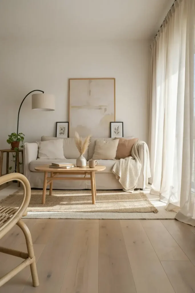 Soft Neutral Canvas Wall Decor
