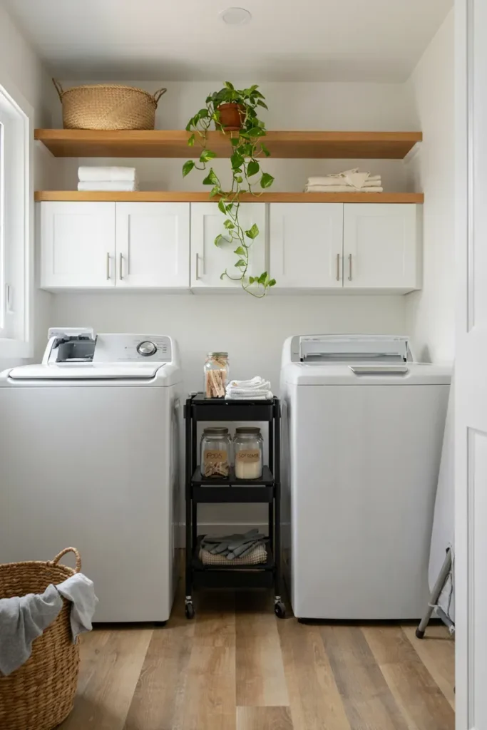 Space-Saving Slim Rolling Cart