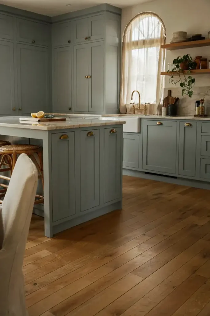 Timeless Sage Green Kitchen Design

