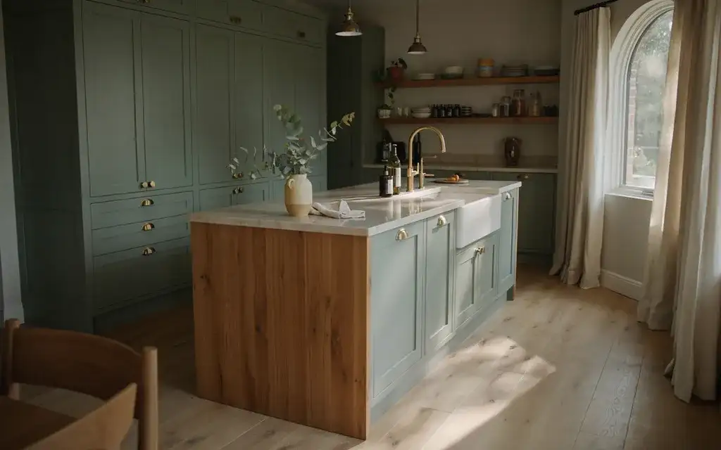 green kitchen ideas  