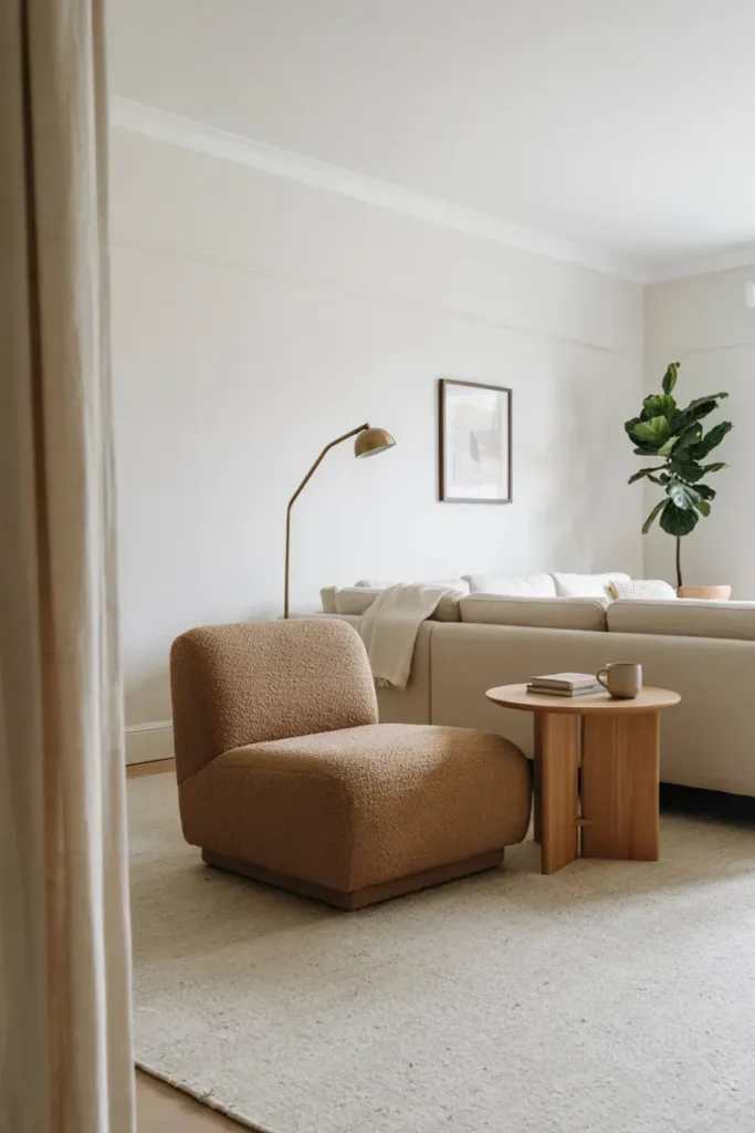 Armless Lounge Chair