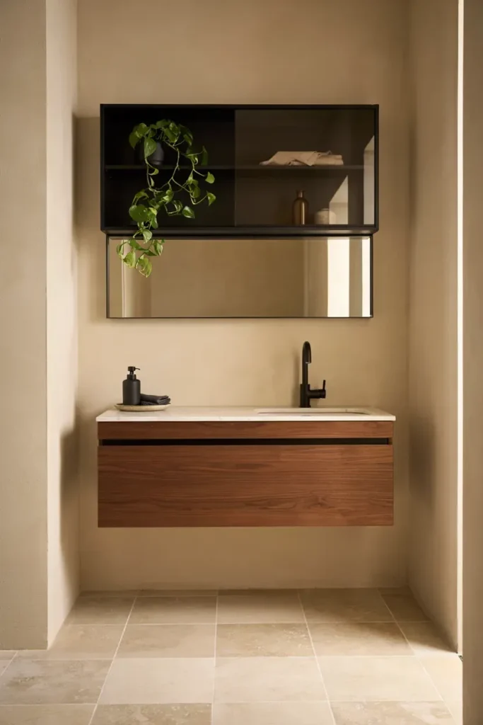 Black Frame Cabinet