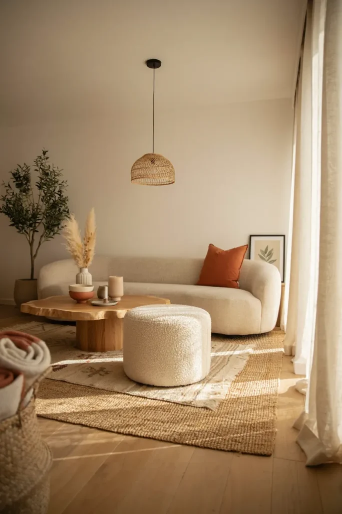 Boucle Accent Ottoman