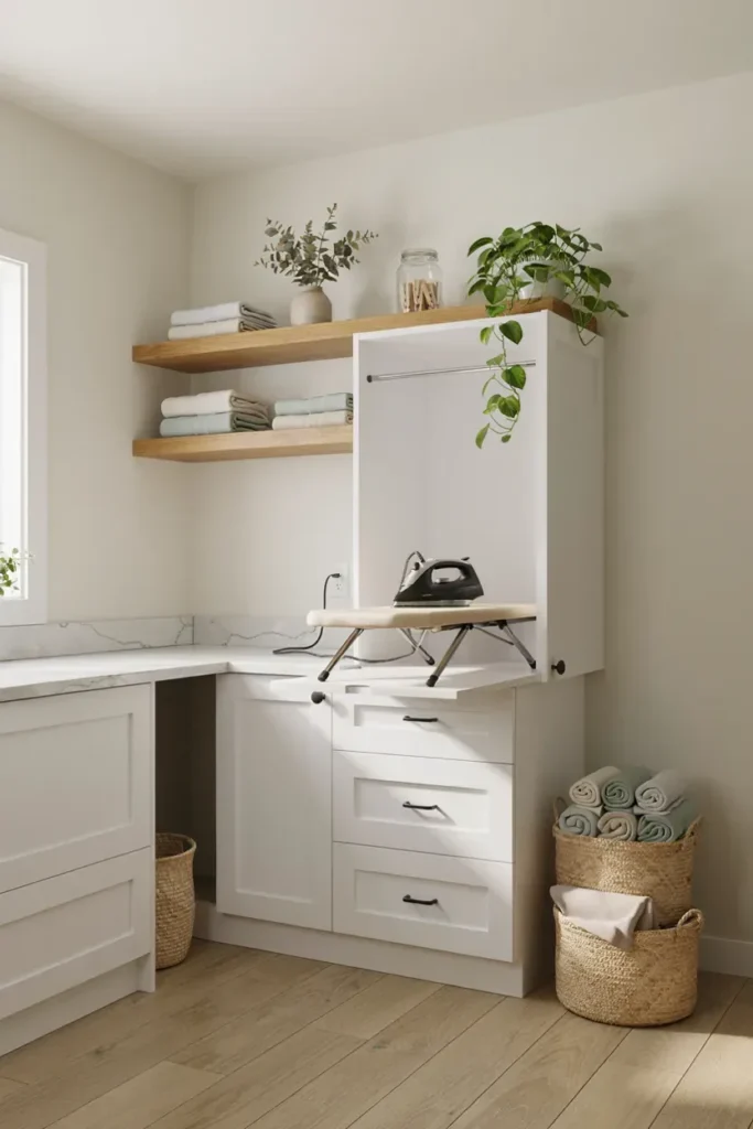 Built-In Ironing Station