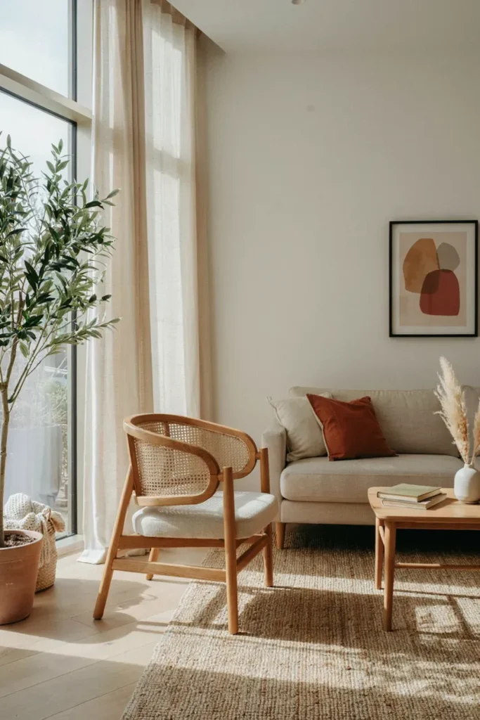 Cane Back Chair