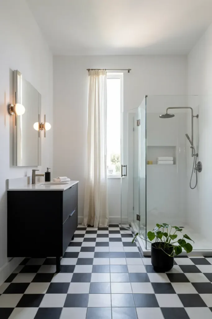 Checkerboard Flooring