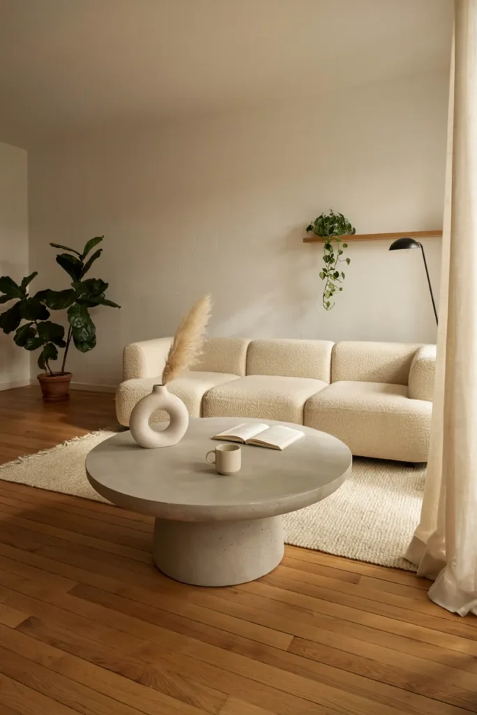 Concrete Pedestal Table