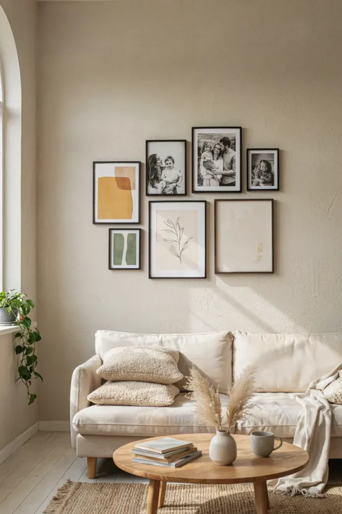 Cozy Gallery Wall
