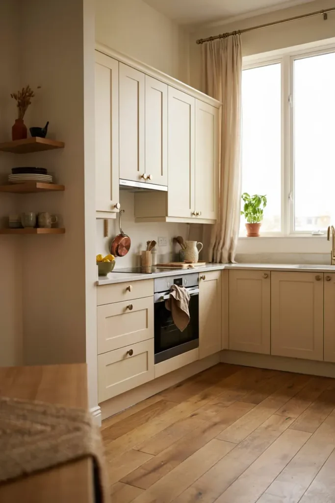Cream Cabinet Finish