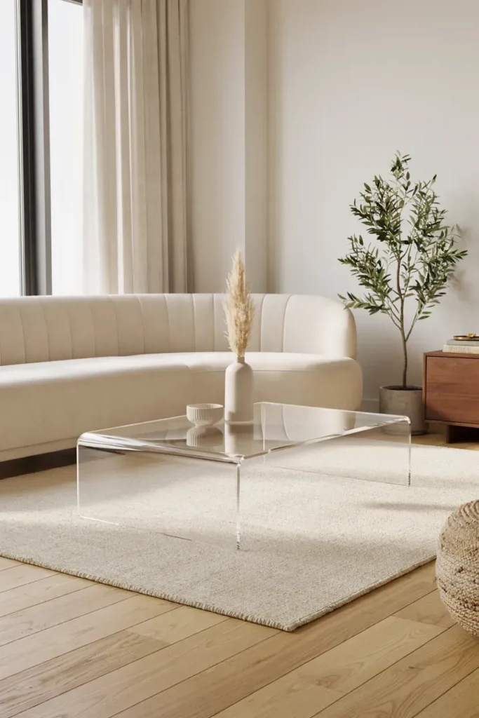 Floating Acrylic Table