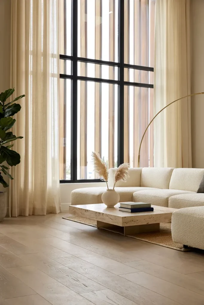 Floor-To-Ceiling Curtains