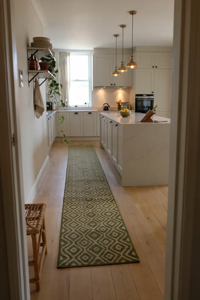 Forest Geometric Rug