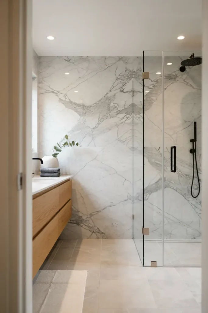Frameless Glass Shower