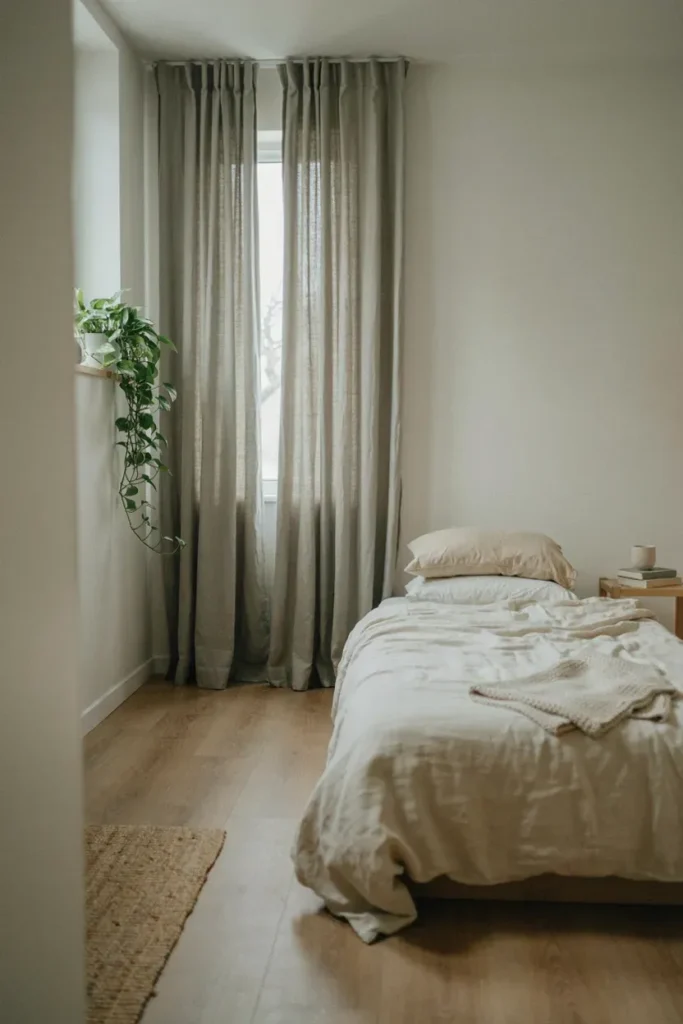 Grey Linen Curtains