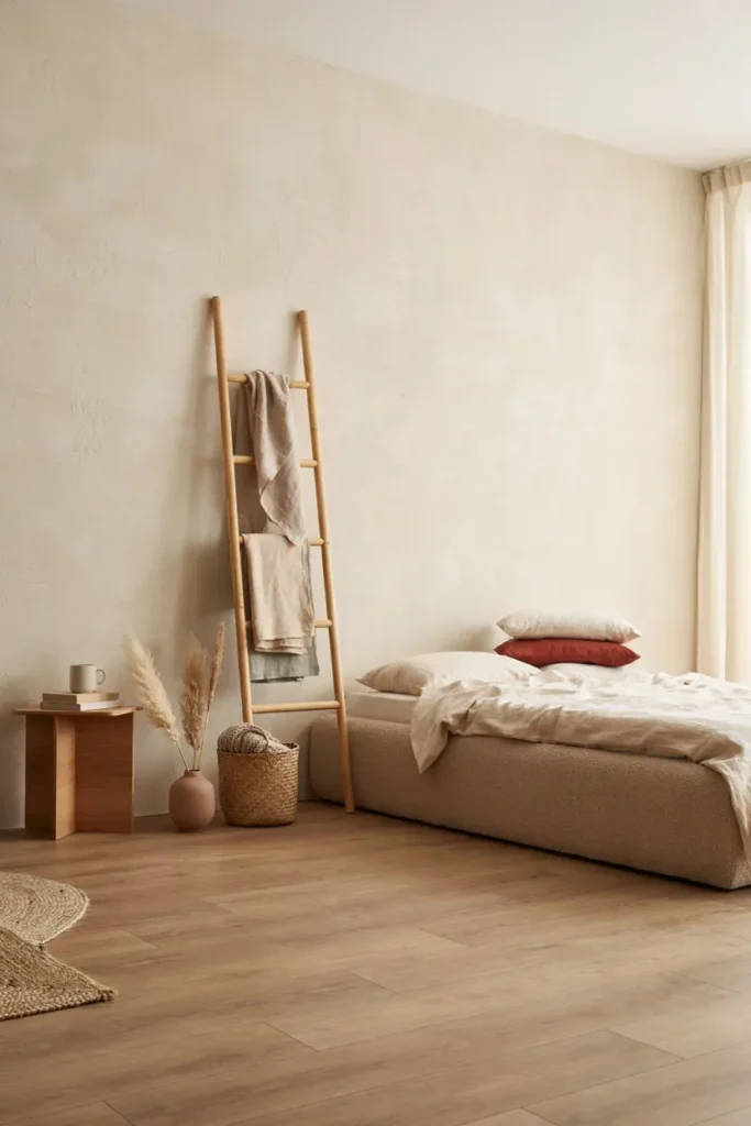 Ladder Blanket Rack