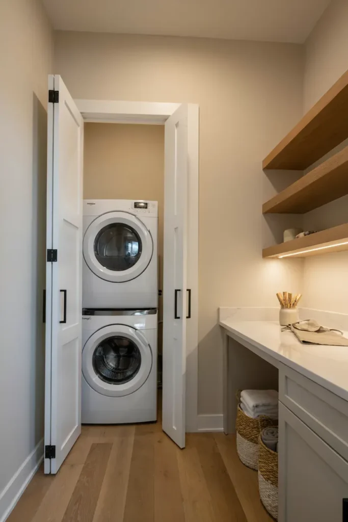 Laundry Closet Nook