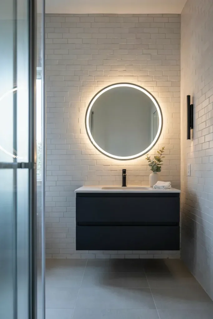 Matte Black Vanity