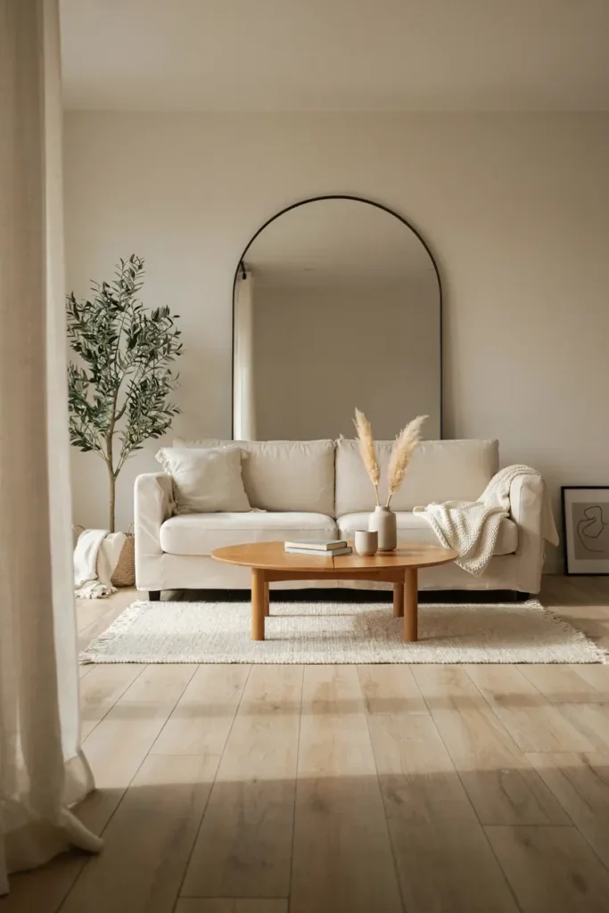 Mirror Behind Sofa