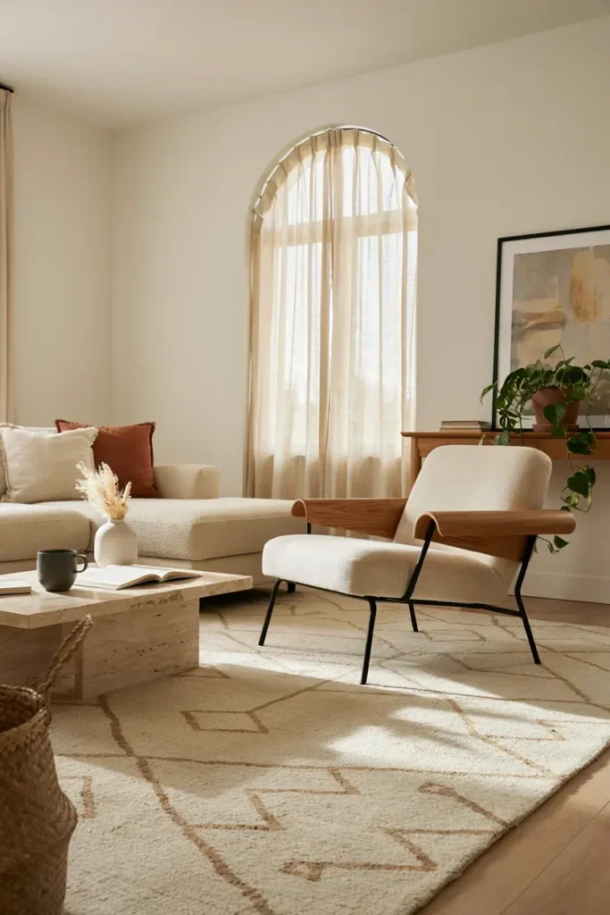Mixed Material Chair