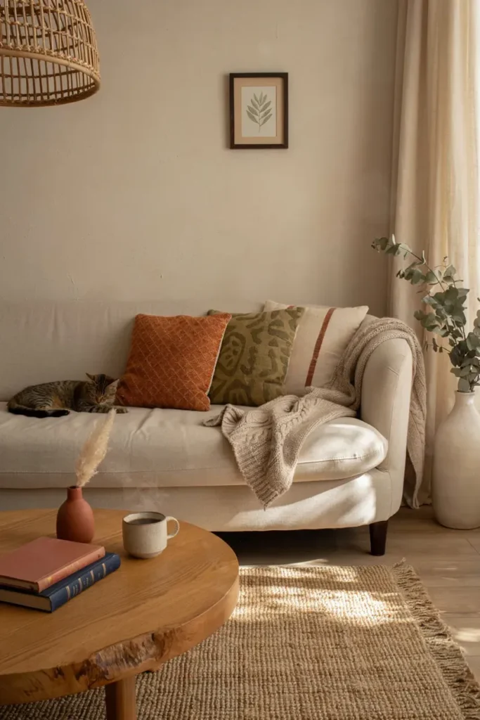 Mixed Pattern Pillows