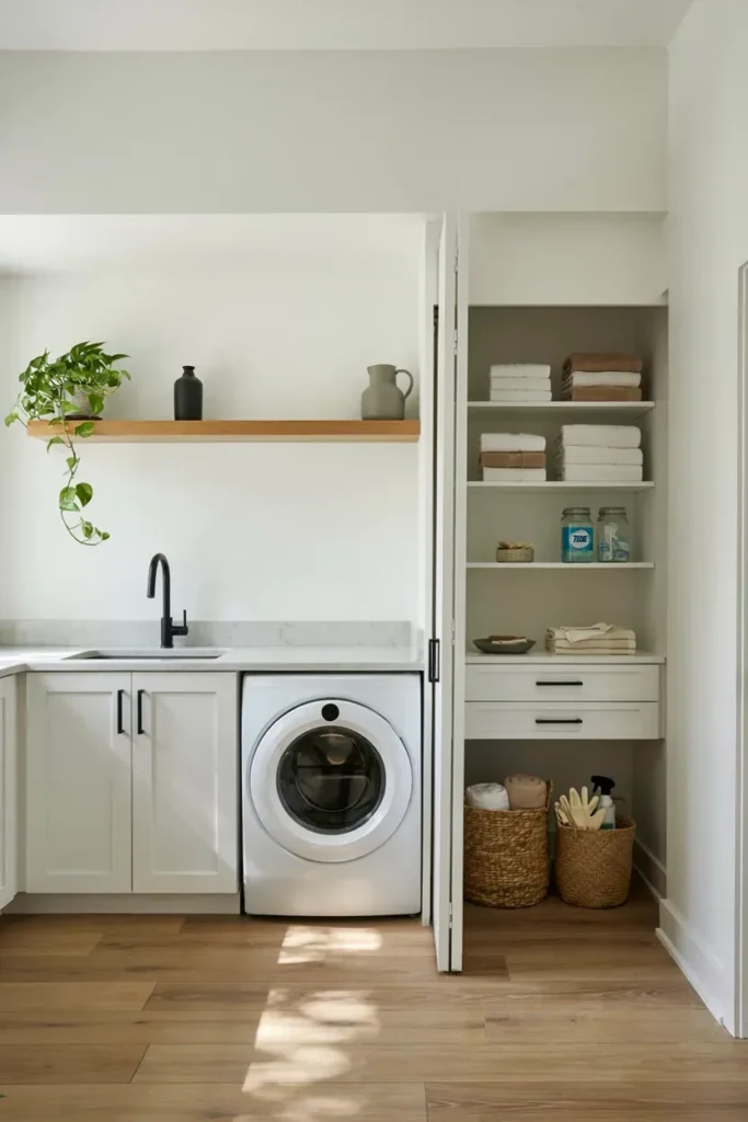 Pocket Door Storage