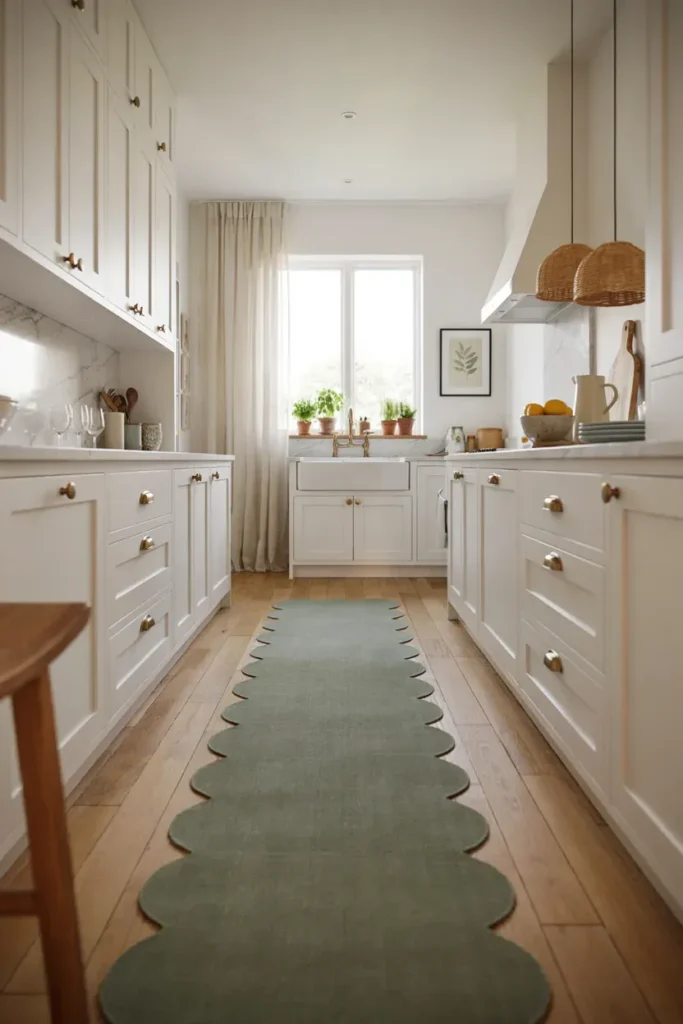 Scalloped Edge Rug