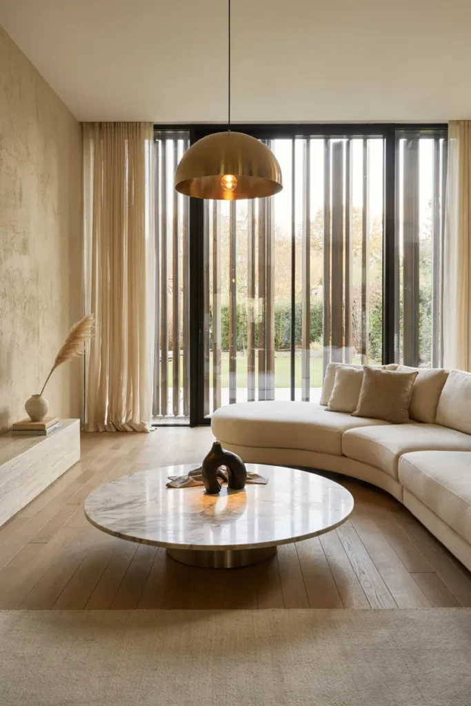 Sculptural Pendant Light