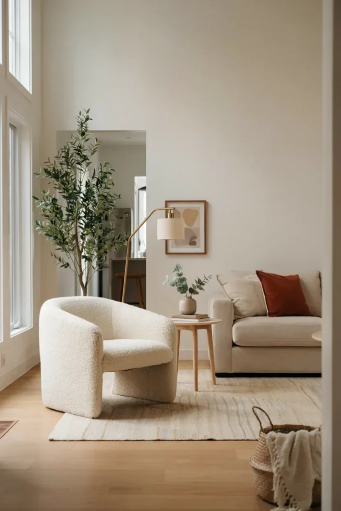 Shearling Accent Chair