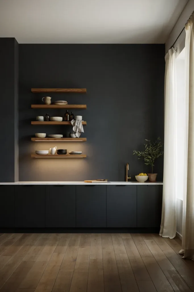 Smoked Oak Shelving