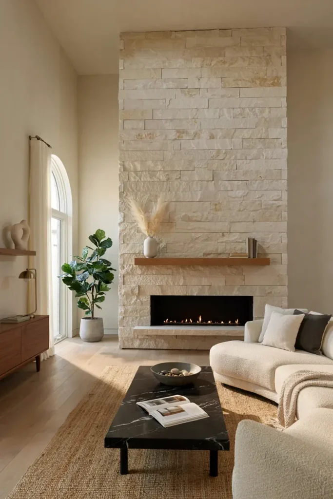 Statement Fireplace