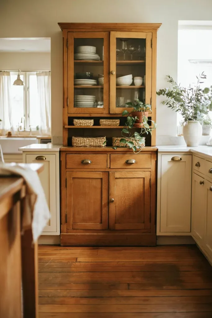 Vintage Dining Hutch