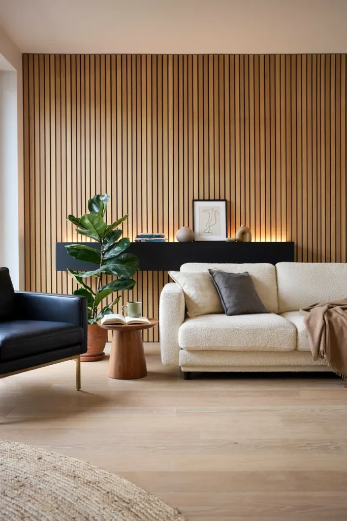 Wood Slat Wall