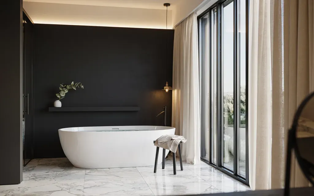 black and white bathroom ideas